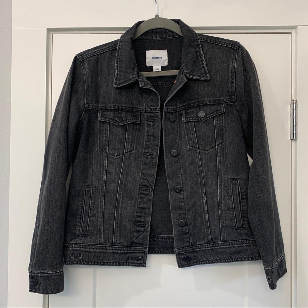 Old Navy Black Denim Jacket